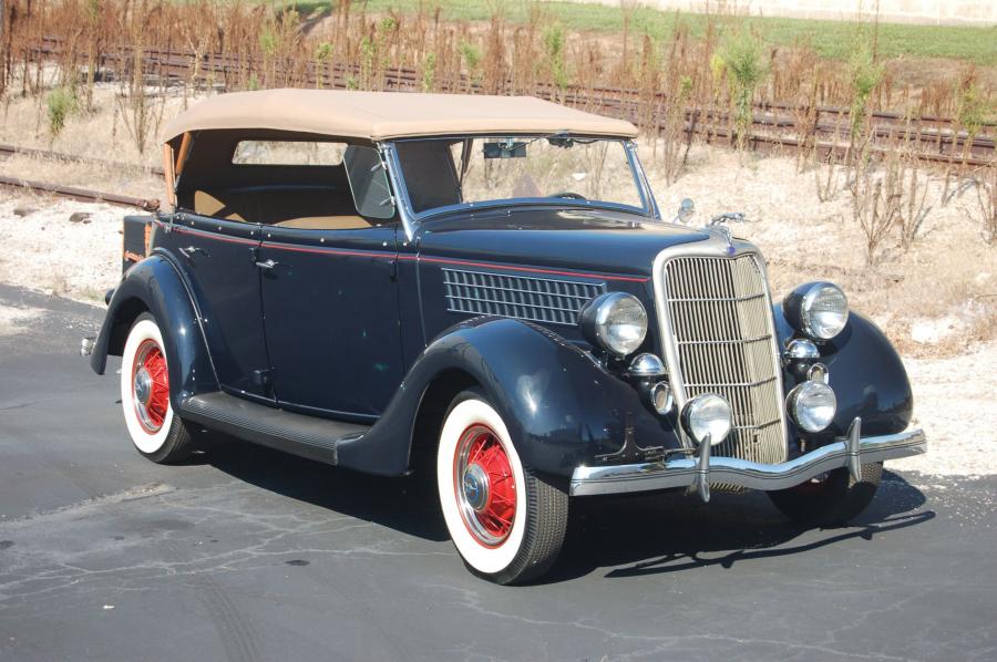  Ford V8 Model 48 DeLuxe Phaeton 1935 года  (фото 30 из 52)